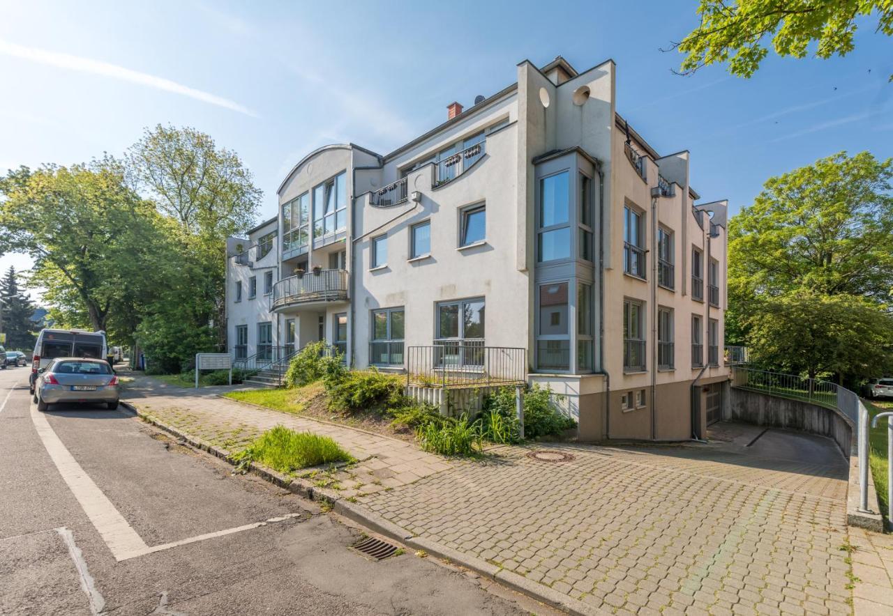 Zwillingsperlen Leutzsch - Appartement Villenblick Lipcse Kültér fotó
