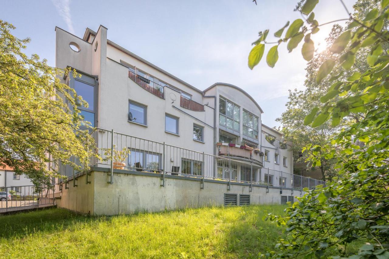 Zwillingsperlen Leutzsch - Appartement Villenblick Lipcse Kültér fotó